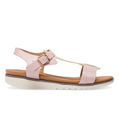 Sandałki damskie Laura Mode K-17 Różowe