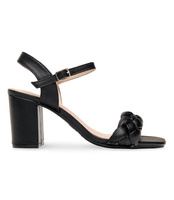 Sandałki damskie Laura Mode QL-175 Czarne