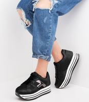Buty sportowe damskie N/M 1306 Czarne