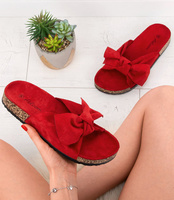 Klapki damskie Abloom WL231 Czerwone