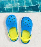 Klapki dziecięce Realpaks F-401 Niebiesko-Zielone