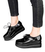 Półbuty damskie FL-5819 Czarne