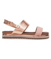 Sandały damskie Bestelle 219-SA-1 Szampańskie