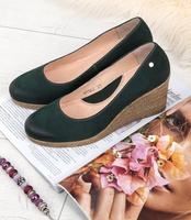 Czółenka damskie Best-But 1162 Zielone