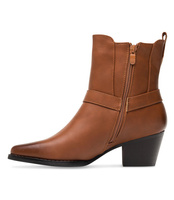 Wegańskie Kowbojki damskie Super Mode 1341 Brązowe