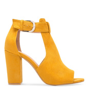 Sandałki damskie Laura Mode QL-97 Żółte