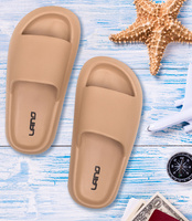 Klapki damskie basenowe Lano KL-3-0228 Camelowe