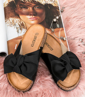 Klapki damskie Shoesita KS-9039 Czarne