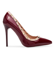 Czółenka damskie Sixth Sens X-68 Bordowe