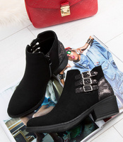 Kowbojki damskie Sixth Sens JW39 Czarne