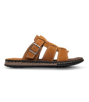 Klapki męskie American Club CY06-19 Brązowe