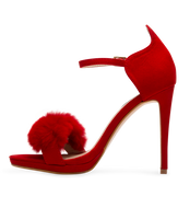 Sandałki damskie Bello Star L6120 Czerwone