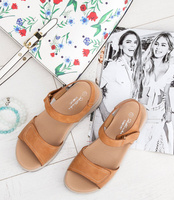 Sandałki damskie Skotnicki S-3-6029 Brązowe