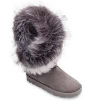 Śniegowce damskie Abloom BM-565 Szare