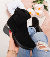 Botki damskie Skotnicki B-3-1319 Czarne