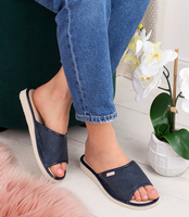 Kapcie damskie Natural Style NS-112 Granatowe