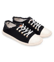 Trampki damskie Ideal Shoes X-9716 Czarne