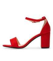 Sandałki damskie Laura Mode QL-81 Czerwone