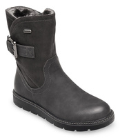 Botki damskie Ideal Shoes BM-9063 Szare