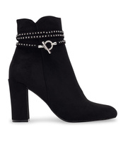 Botki damskie Abloom 58-580 Czarne