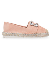 Espadryle damskie Bestelle Y931-9 Różowe
