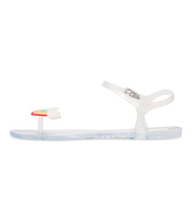 Sandałki damskie Ideal Shoes K-3700 Przezroczyste