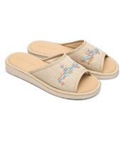 Kapcie damskie Natural Style NS-099 Beżowe