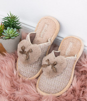 Kapcie damskie Natural Style NS-261 Beżowe