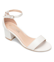 Sandałki damskie Laura Mode QL-159 Białe