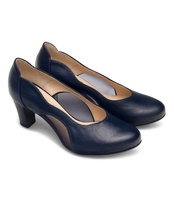 Czółenka Pesco 2205 Granatowe