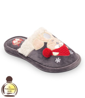 Kapcie damskie Natural Style NS-235 Szare