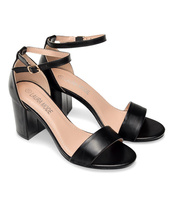 Sandałki damskie Laura Mode QL-82 Czarne