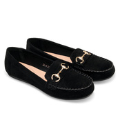 Mokasyny damskie Queen Vivi 22-5 Czarne