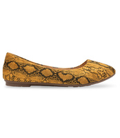 Balerinki damskie Abloom 9988-136 Żółte