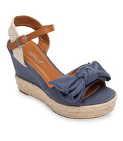 Sandały damskie Joalice 100-010SC-1 Niebieskie