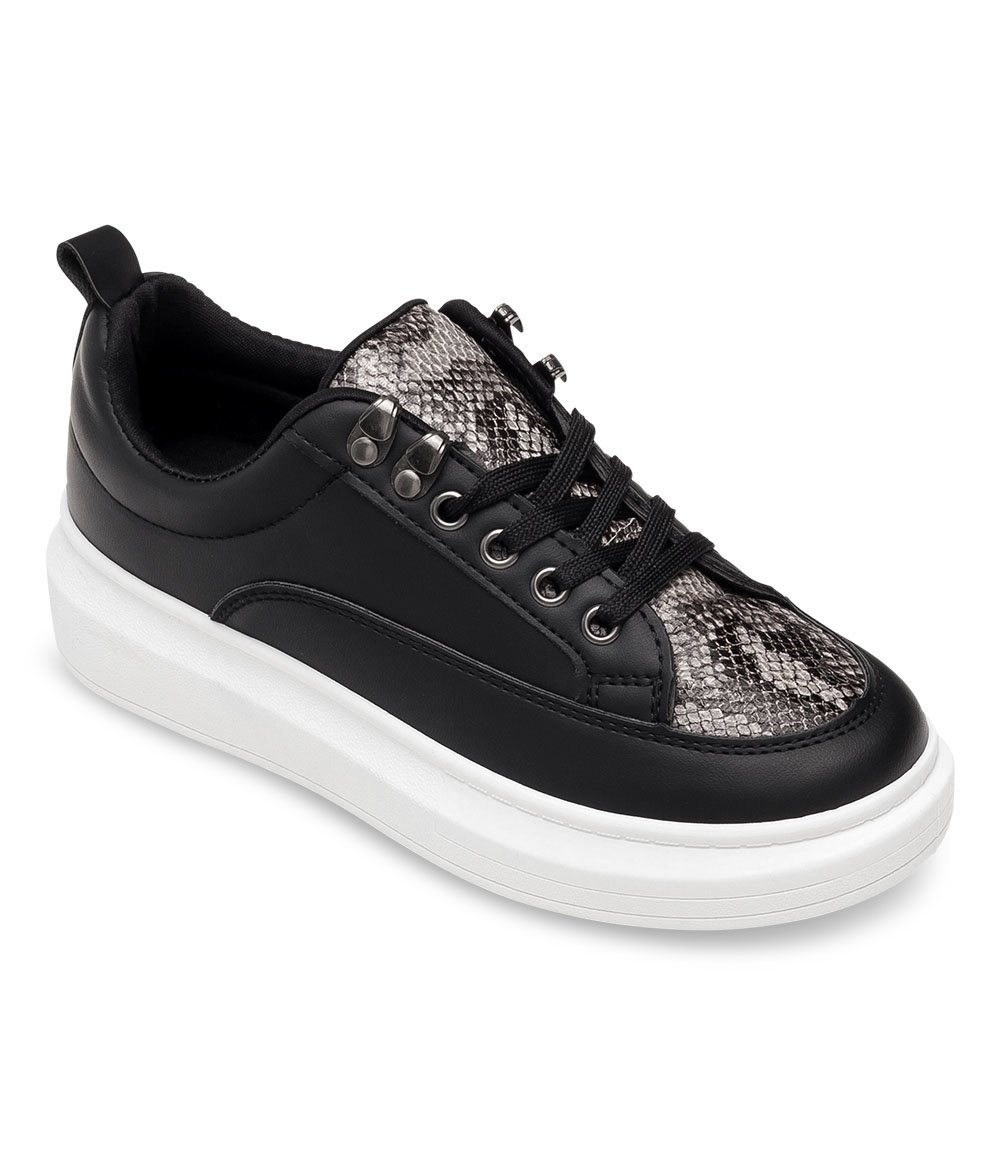 Buty sportowe damskie N/M A7 Czarne-Wąż