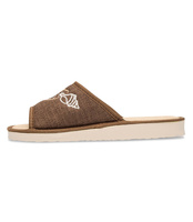 Kapcie damskie Natural Style NS-052 Brązowe