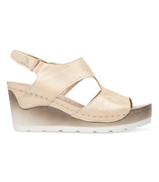 Sandałki damskie Skotnicki SA-3-0555 Złote