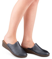 Klapki damskie Helios 236 Grafitowe