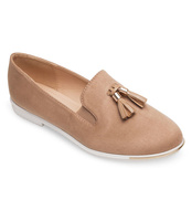 Balerinki damskie Miss Laura W-132 Khaki