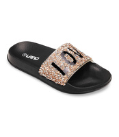 Klapki damskie Lano KL-3-0217 Złote