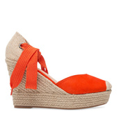 Sandałki damskie Belle Women 4398 Pomarańczowe