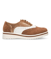 Półbuty damskie Sixth Sens 918-16 Brązowe