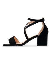 Sandałki damskie Laura Mode QL-69 Czarne