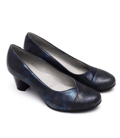 Czółenka Pesco 1656 Granat/Srebro