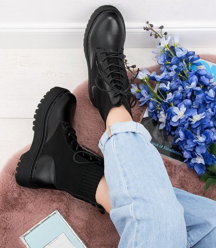 Botki damskie Sixth Sens JW89 Czarne