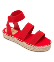 Sandałki damskie Coura 5905 Czerwone