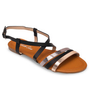 Sandałki damskie Sixth Sens 666-20 Czarne