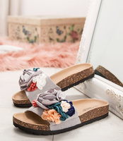 Klapki damskie Skotnicki KL-0525 Szare