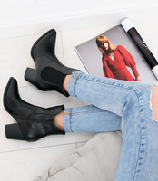 Kowbojki damskie Super Mode 1401 Czarne